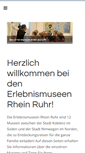 Mobile Screenshot of erlebnismuseen.de